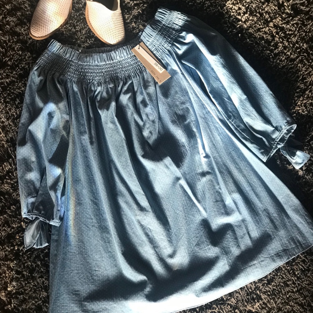 Do + Be off the shoulder dress NWT